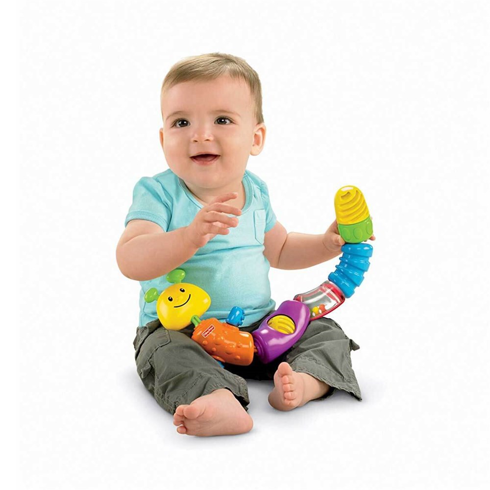 Dişlik ve Çıngıraklar, Fisher Price, Fisher Price Tak-Çıkar Renkli Tırtıl W9834