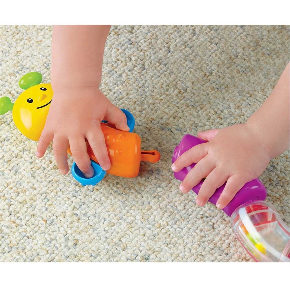 Dişlik ve Çıngıraklar, Fisher Price, Fisher Price Tak-Çıkar Renkli Tırtıl W9834
