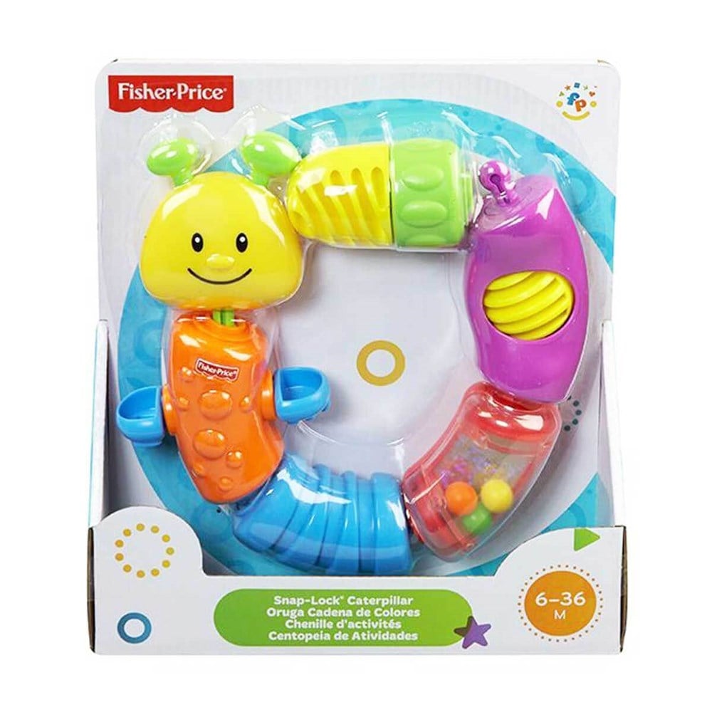 Dişlik ve Çıngıraklar, Fisher Price, Fisher Price Tak-Çıkar Renkli Tırtıl W9834