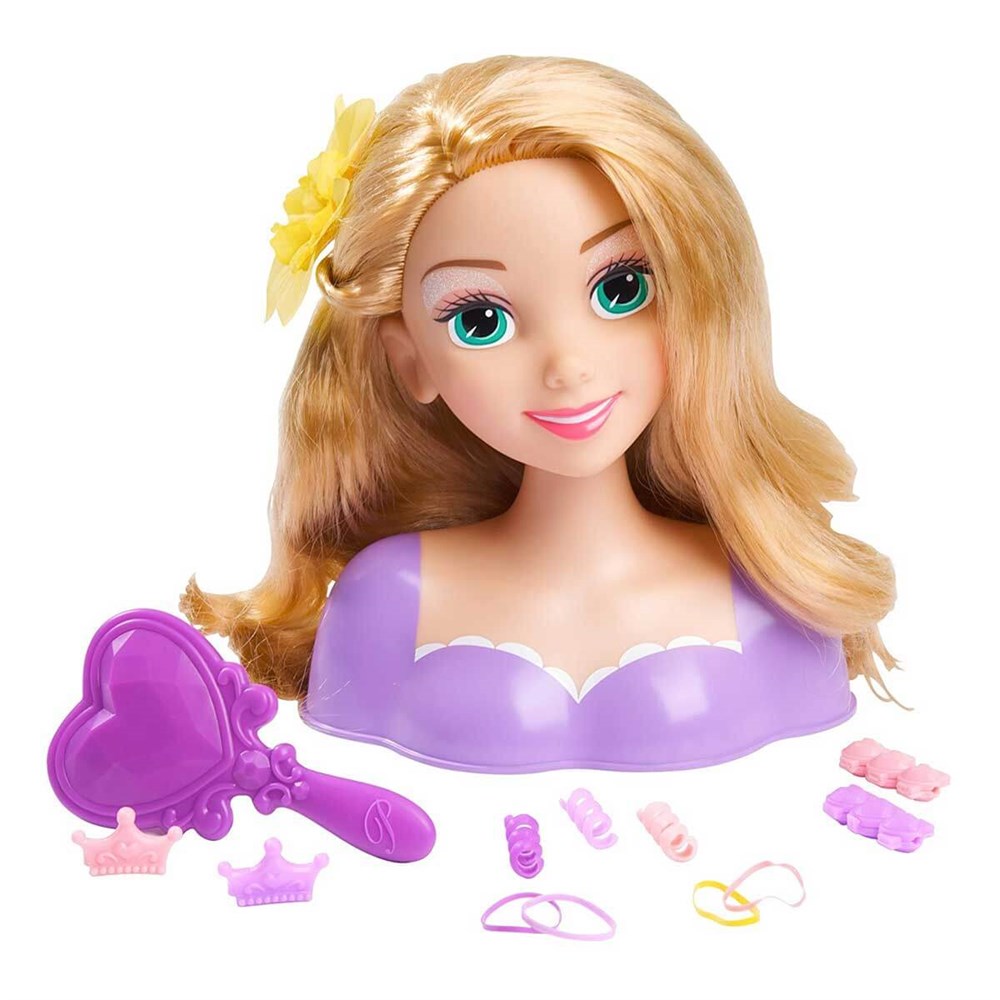 Disney Princess Rapunzel Saç Tasarım Büstü DND02000