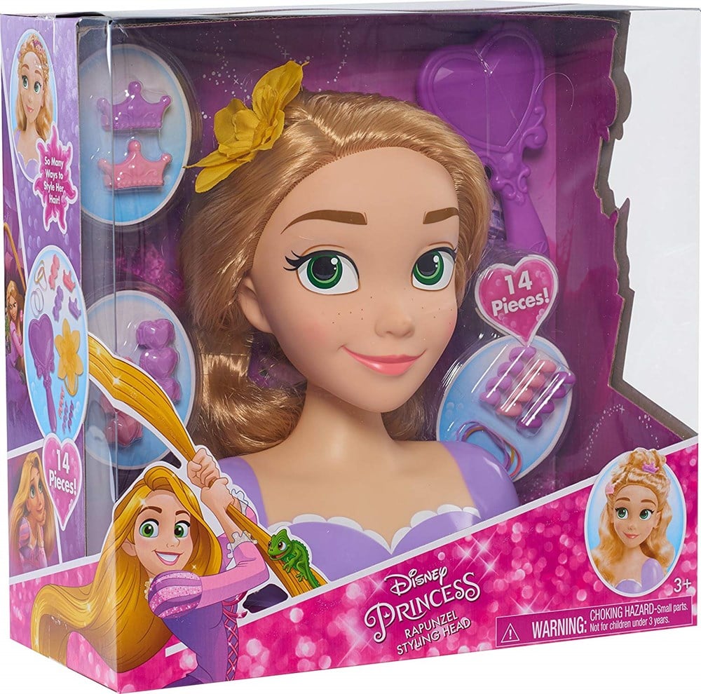 Disney Princess Rapunzel Saç Tasarım Büstü 87410