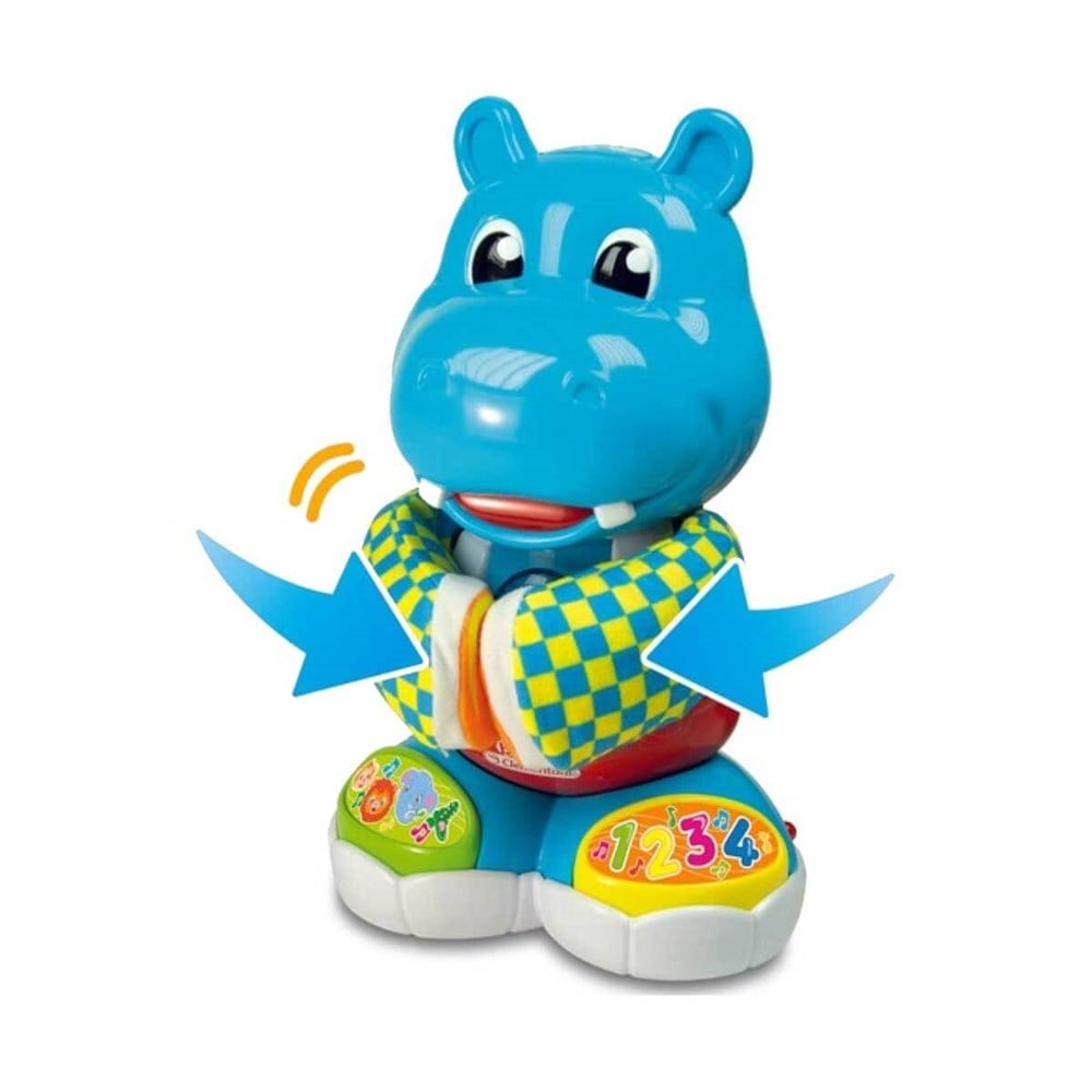 Eğitici Bebek Oyuncakları, Baby Clementoni, Baby Clementoni Eğitici Dansçı Hippo Sesli ve Işıklı