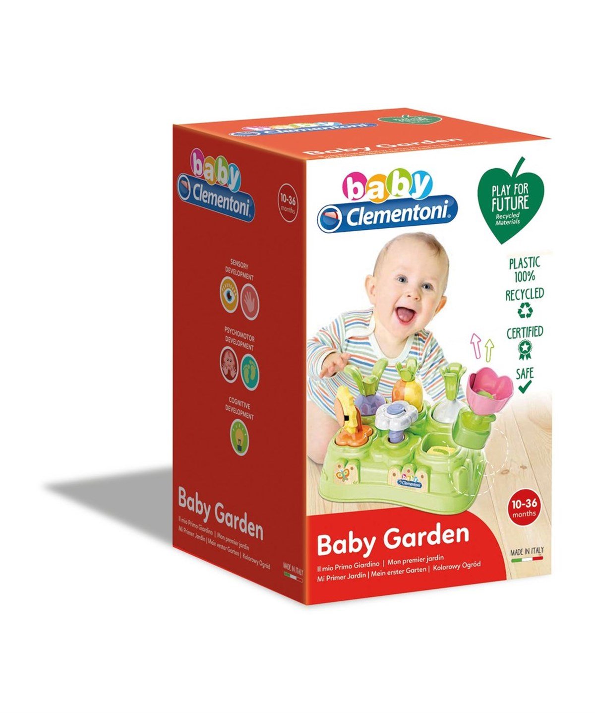 Eğitici Bebek Oyuncakları, Clementoni, Clementoni Baby Clementoni Bultak Renkli Bahçe 17277
