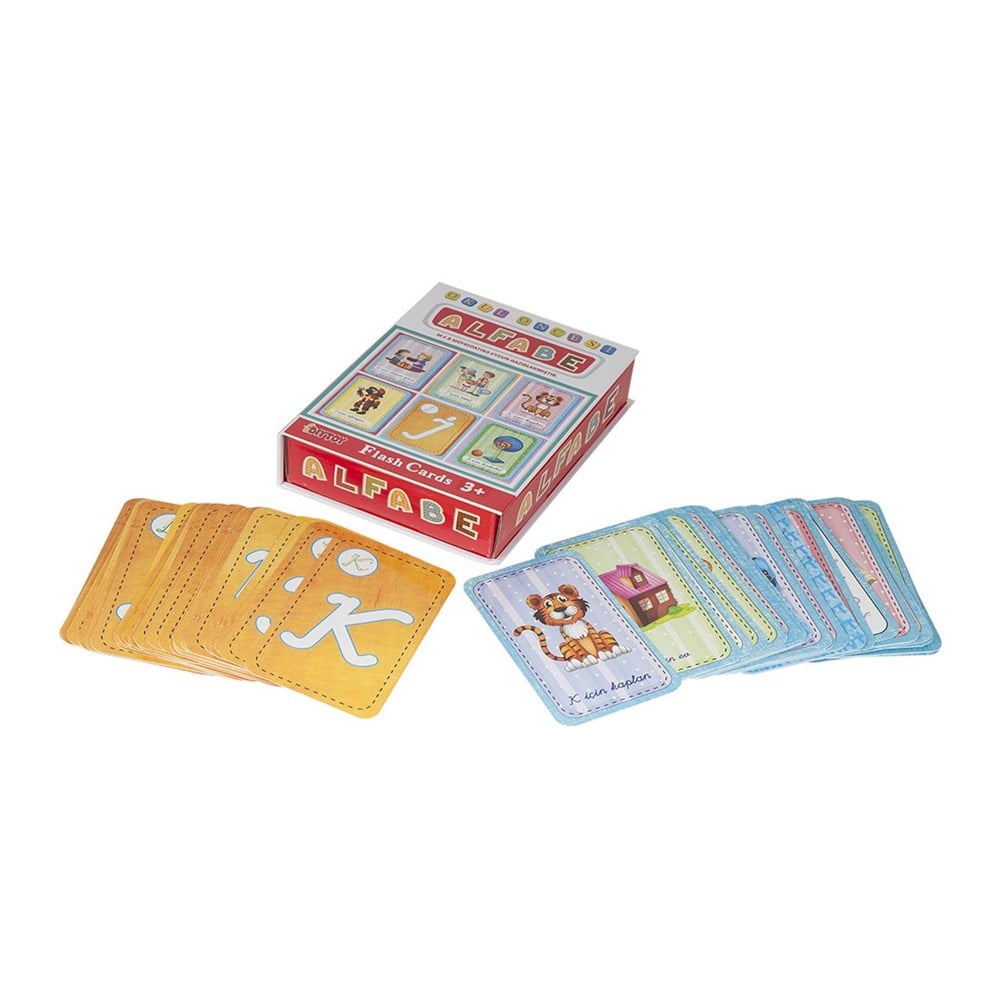 Eğitici Bebek Oyuncakları, Dıytoy, Diytoy Flash Cards Okul Öncesi Alfabe 1178