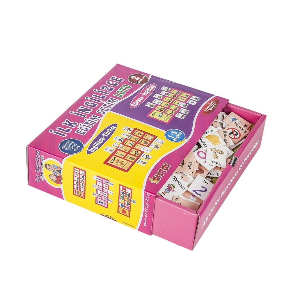 Eğitici Bebek Oyuncakları, Dıytoy, Dıytoy İlk İngilizce Loto Eğitim Seti