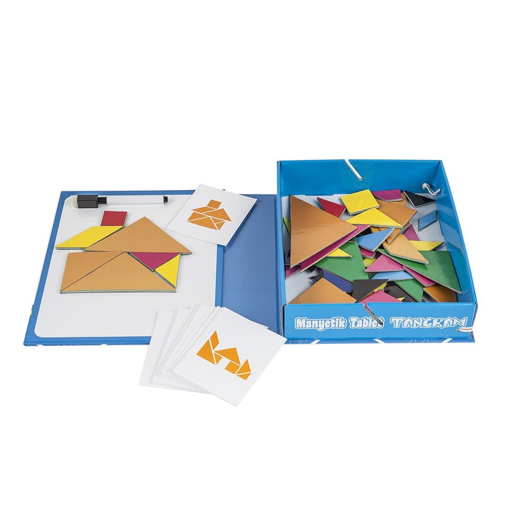 Eğitici Bebek Oyuncakları, Dıytoy, Dıytoy Manyetik Tablet Tangram Silinebilir Yazı Tahtası