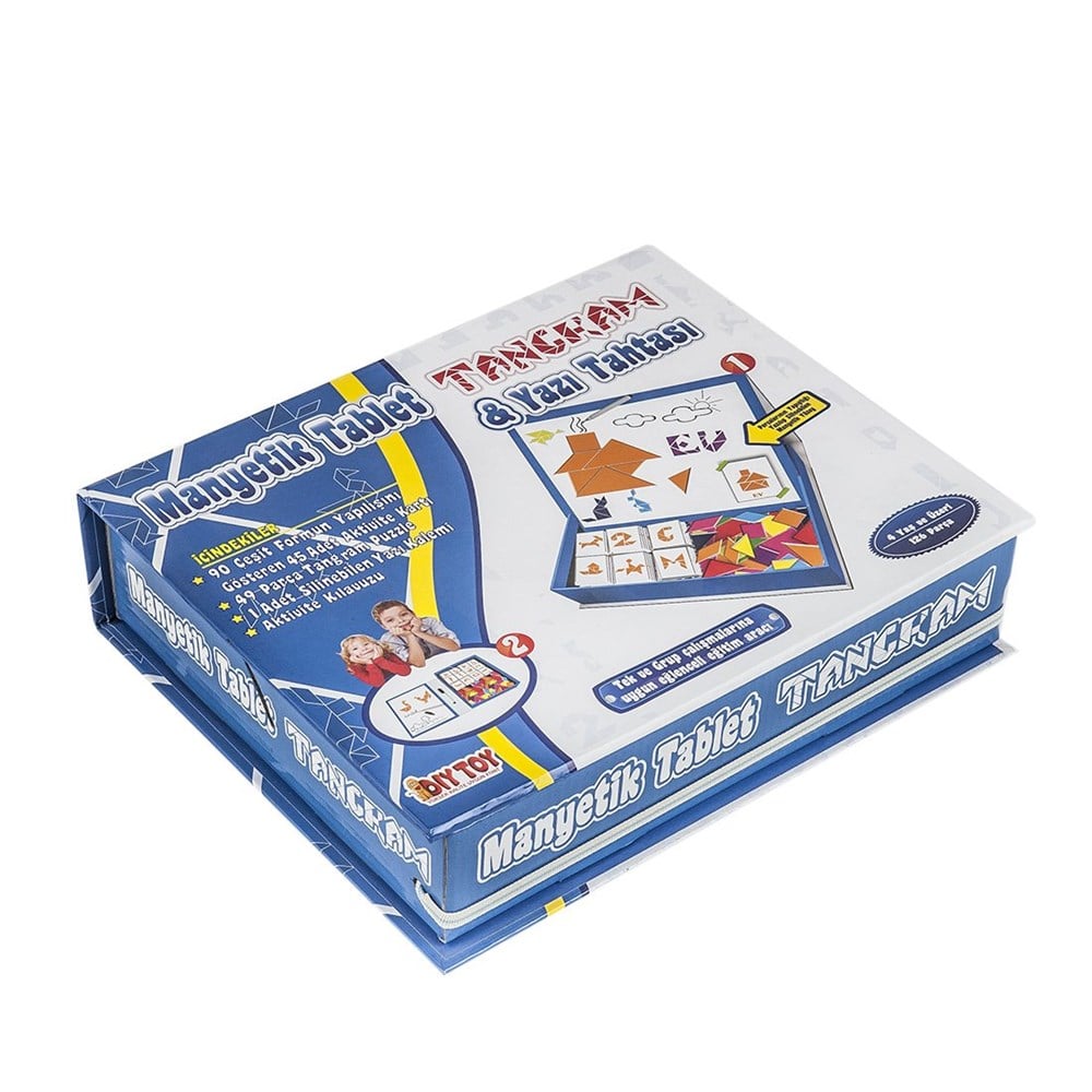 Eğitici Bebek Oyuncakları, Dıytoy, Dıytoy Manyetik Tablet Tangram Silinebilir Yazı Tahtası