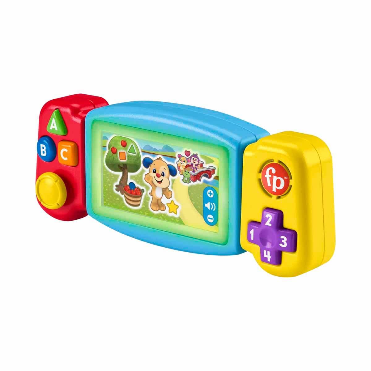 Eğitici Bebek Oyuncakları, Fisher Price, Fisher Price Köpekçik ve Arkadaşları Oyun Konsolu HNL54