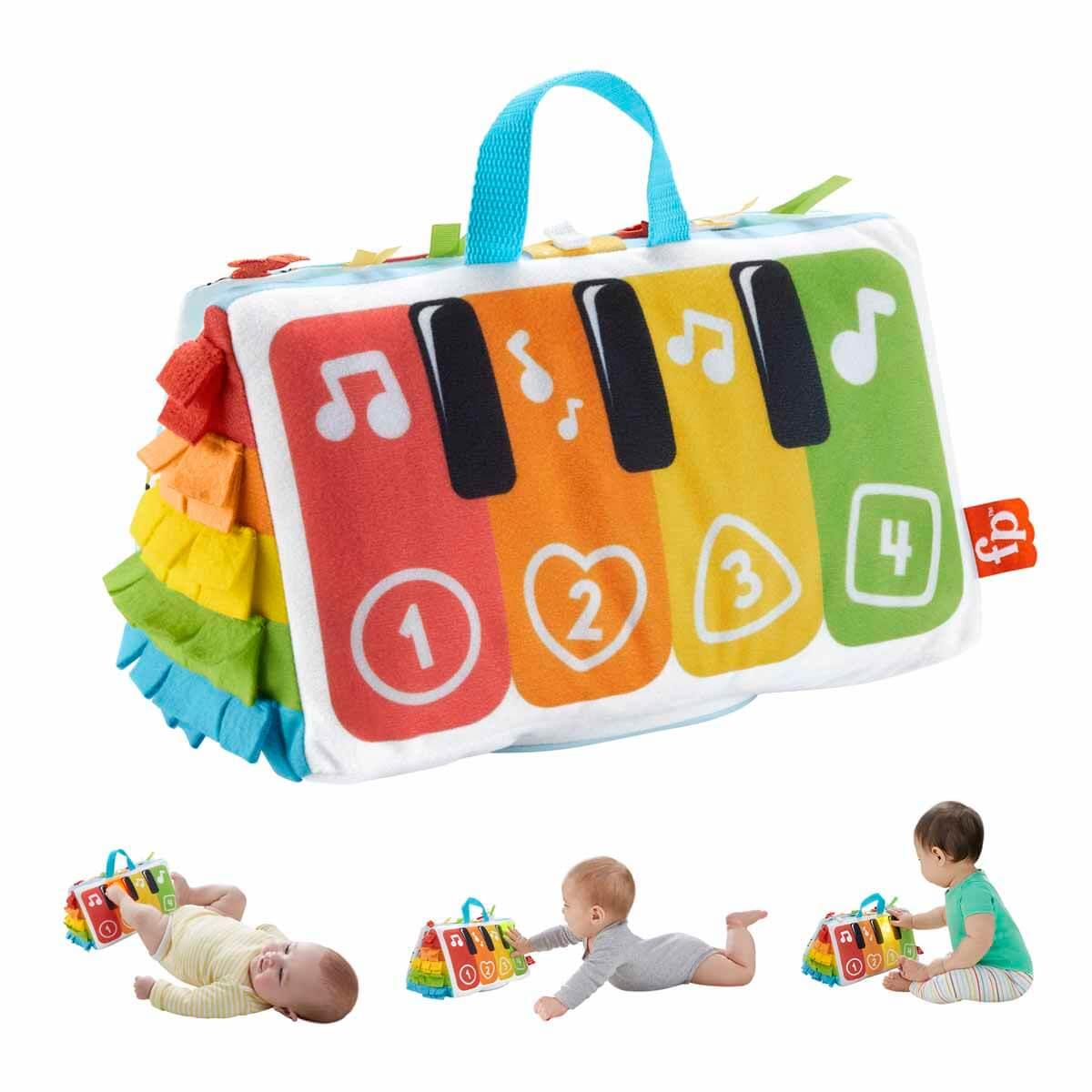 Eğitici Bebek Oyuncakları, Fisher Price, Fisher Price Kick ve Play Yumuşak Piyano HND54