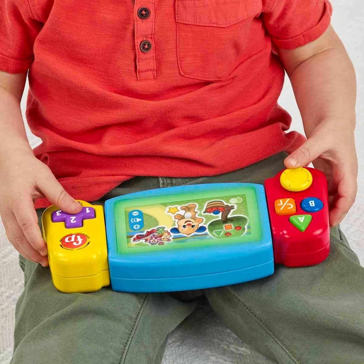 Eğitici Bebek Oyuncakları, Fisher Price, Fisher Price Köpekçik ve Arkadaşları Oyun Konsolu HNL54