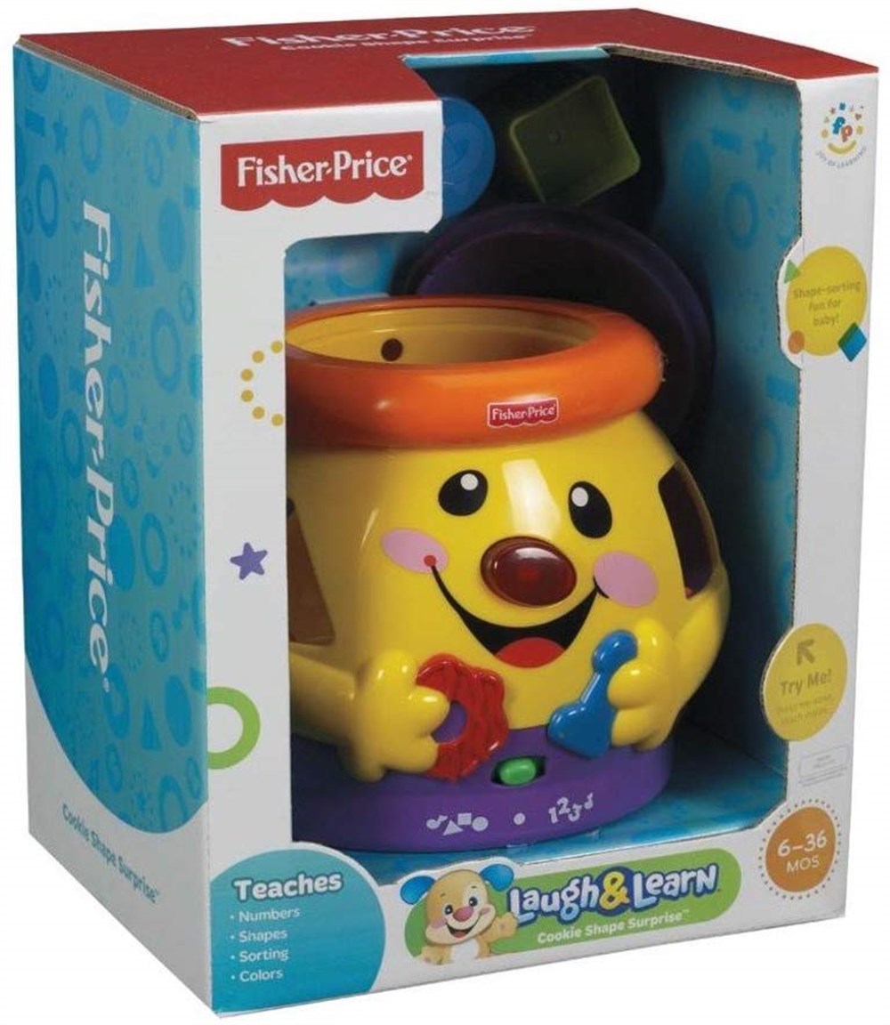 Eğitici Bebek Oyuncakları, Fisher Price, Fisher Price Eğitici Kurabiye Kavanozu M1671