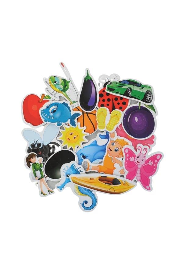 Eğitici Bebek Oyuncakları, Laço Kids, Laço Kids Cırtlı Hikaye Kartları Renkler LC7207