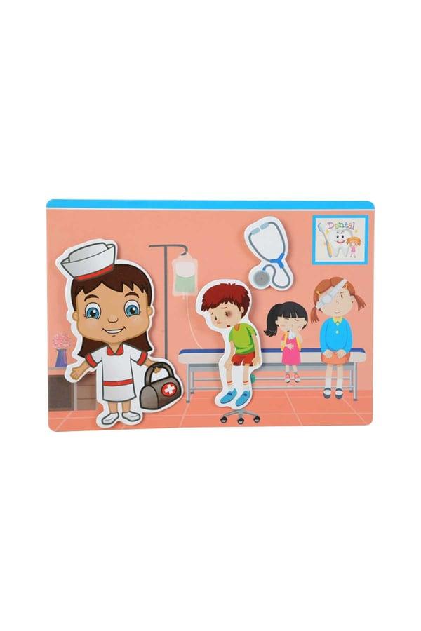 Eğitici Bebek Oyuncakları, Laço Kids, Laço Kids Cırtlı Hikaye Kartları Meslekler LC7206