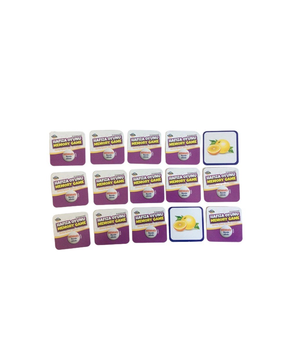Eğitici Bebek Oyuncakları, Moli Toys, Moli Hafıza Oyunu Meyveler ve Sebzeler Serisi – Memory Game