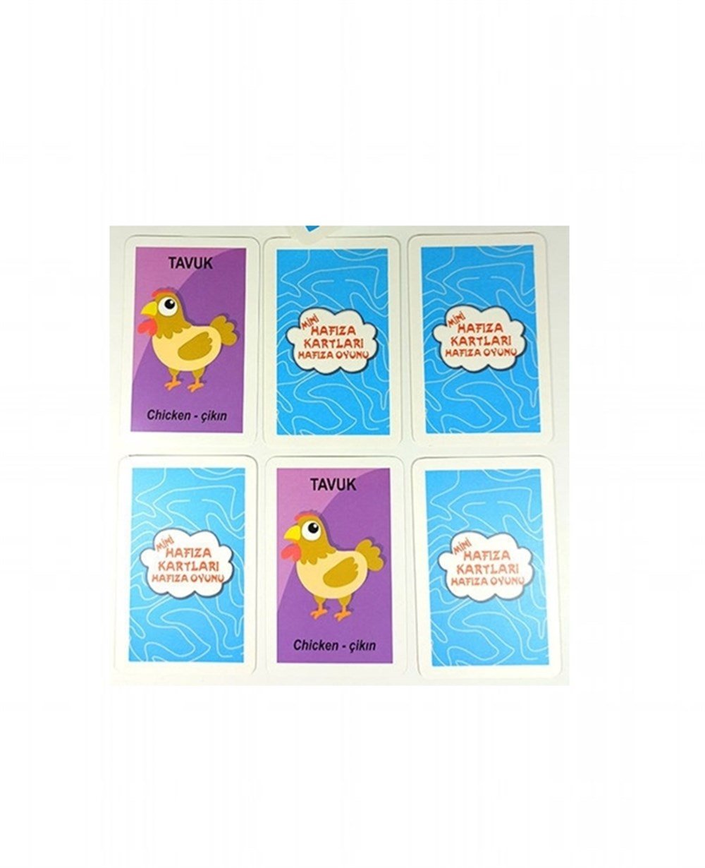 Eğitici Bebek Oyuncakları, Star Oyun, Star Eğitici Mini Hafıza Kartları Eşleştirme Oyunu