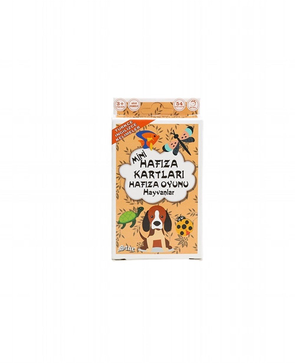 Eğitici Bebek Oyuncakları, Star Oyun, Star Eğitici Mini Hafıza Kartları Eşleştirme Oyunu Hayvanlar