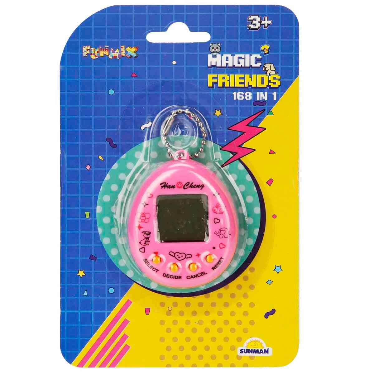 Eğitici Elektronik Oyuncaklar, Sunman, Funmix Sanal Bebek 45688 Pembe