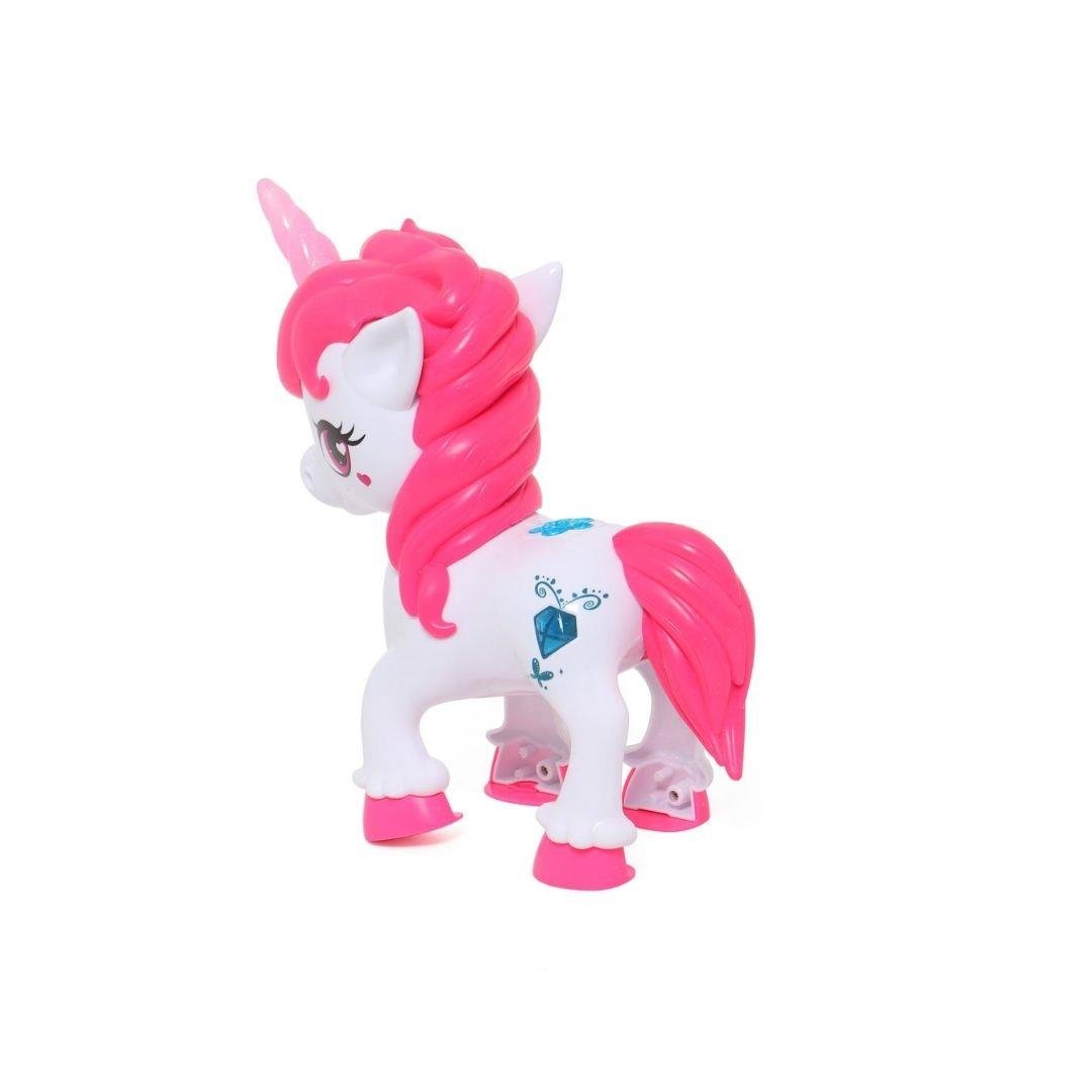 Eğitici Elektronik Oyuncaklar, MEGA OYUNCAK, Unicorn Ses Kaydeden Işıklı ve Sesli Sevimli At