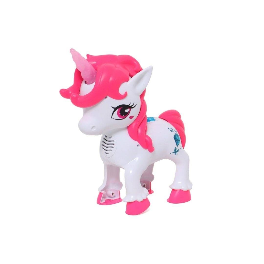 Eğitici Elektronik Oyuncaklar, MEGA OYUNCAK, Unicorn Ses Kaydeden Işıklı ve Sesli Sevimli At
