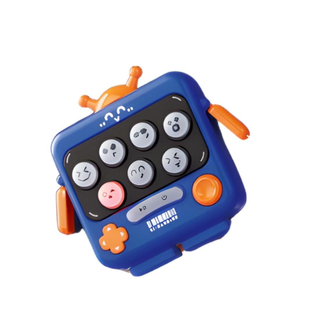 Eğitici Elektronik Oyuncaklar, MEGA OYUNCAK, Whack a Mole Sevimli Suratlar Zeka Oyunu 60803 Mavi