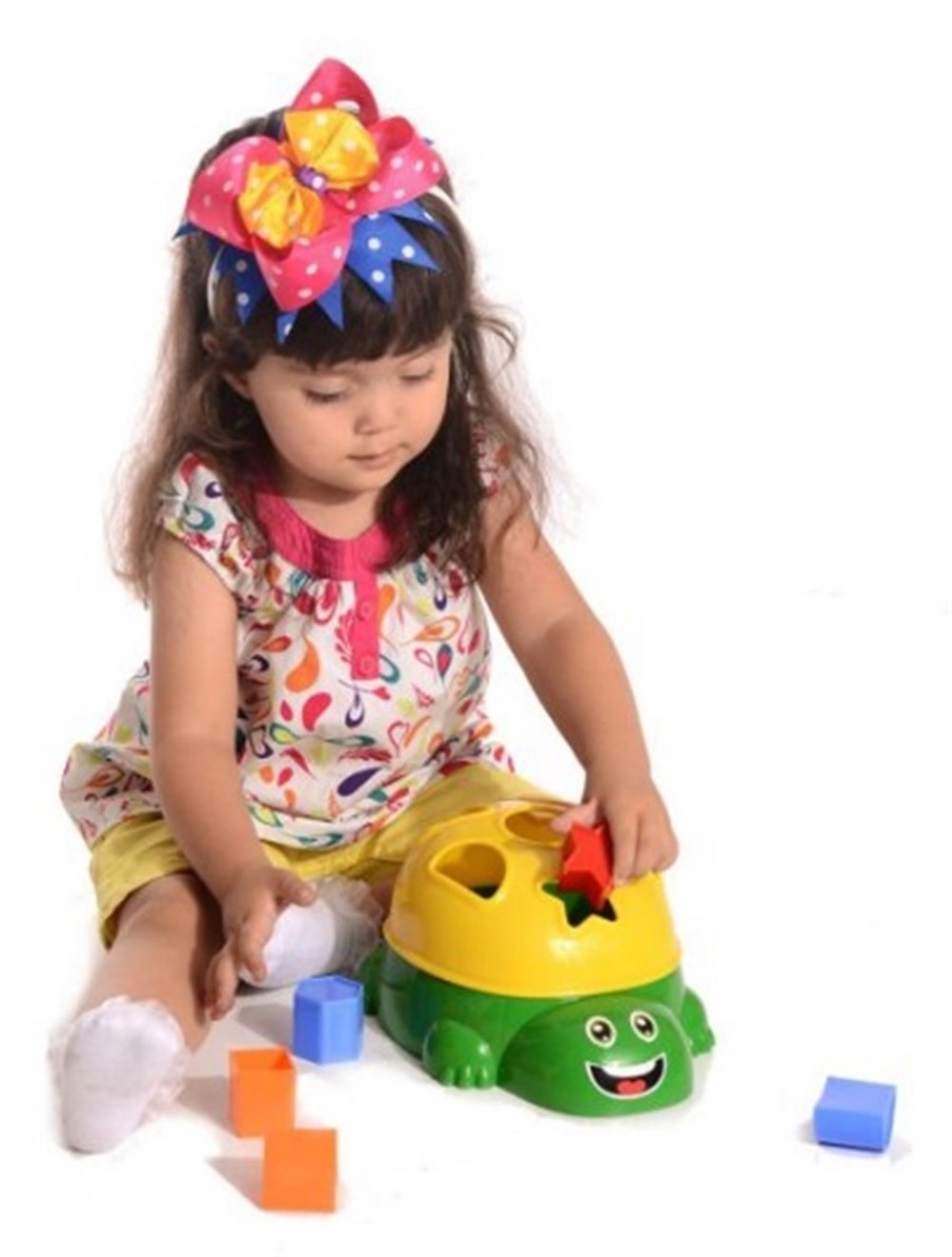 Eğitici Kaplumbağa 6 Geometrik Şekil ve Renk