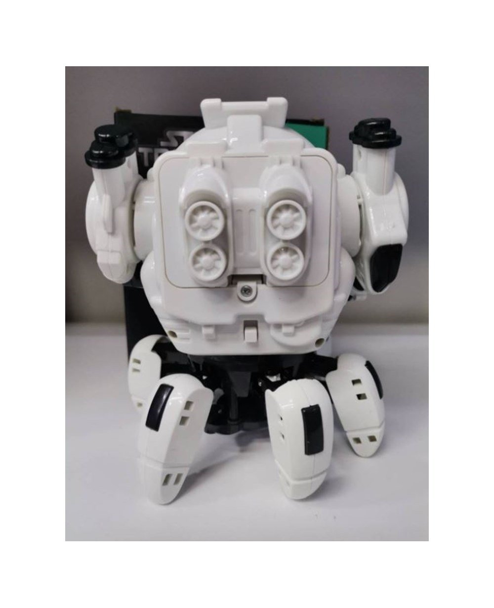 Eğitici Robotlar, Ceren, C-TOY Işıklı ve Sesli 360 Derece Dönebilen Yıldız Asker Robot 01180 Beyaz