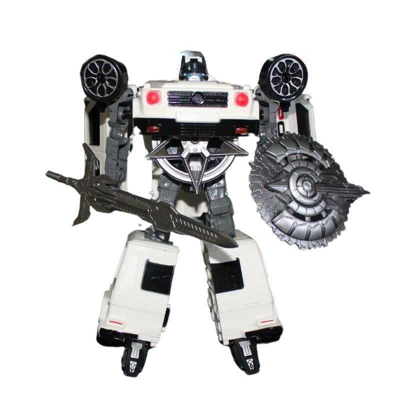 Eğitici Robotlar, Ceren, CTOY Polis Arabasına Dönüşebilen Robot 74502 Beyaz