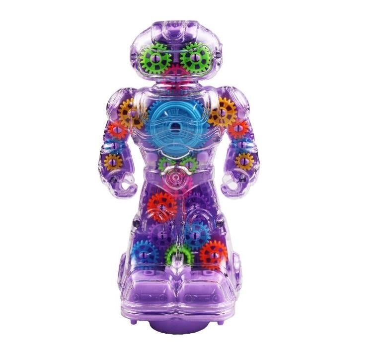 Eğitici Robotlar, OSMAN KIZILKAYA, KZL Sesli Ve Işıklı 360 Derece Dönen Oyuncak Robot 6038A