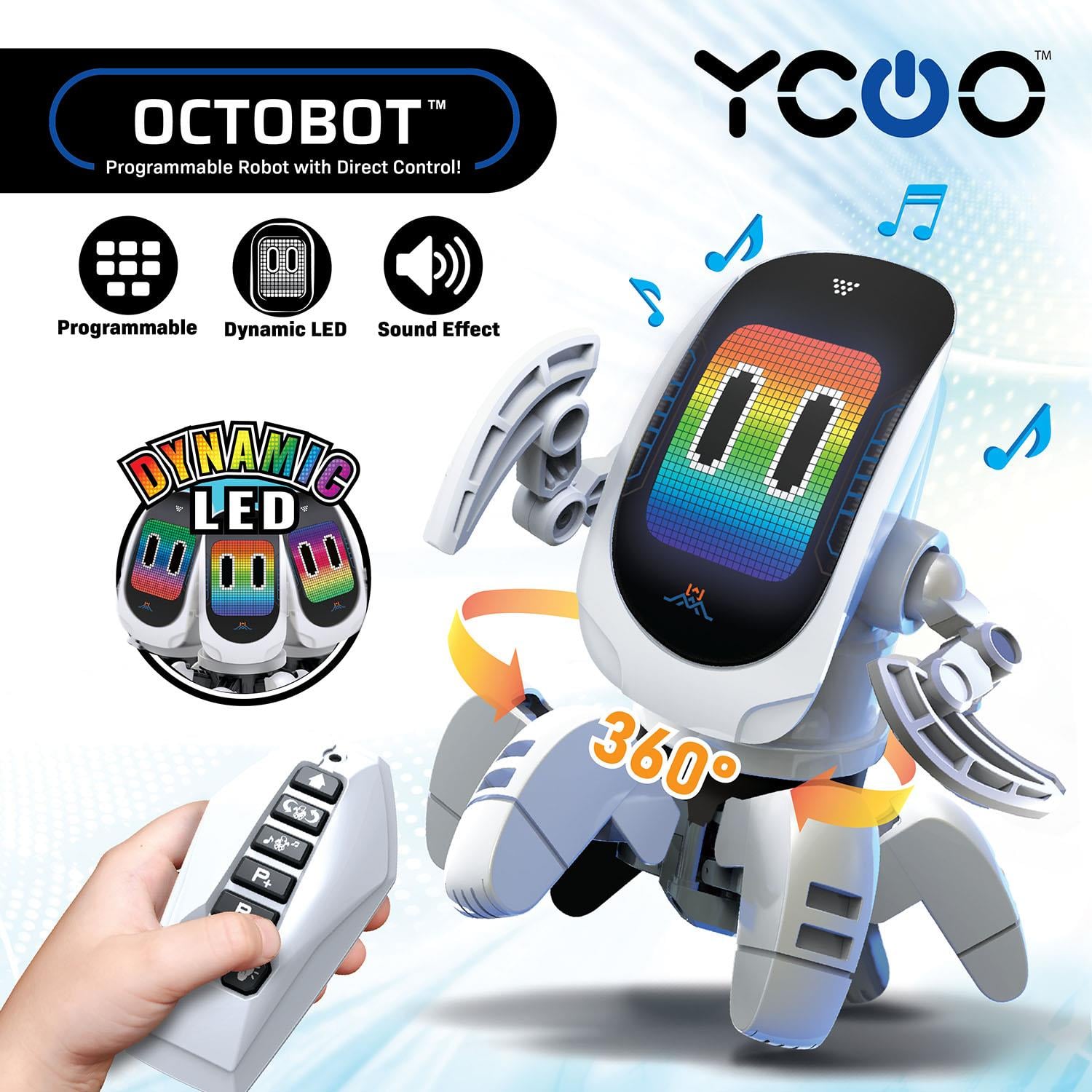 Eğitici Robotlar, NECOTOYS, Silverlit Octobot Programlanabilir Robot 88527