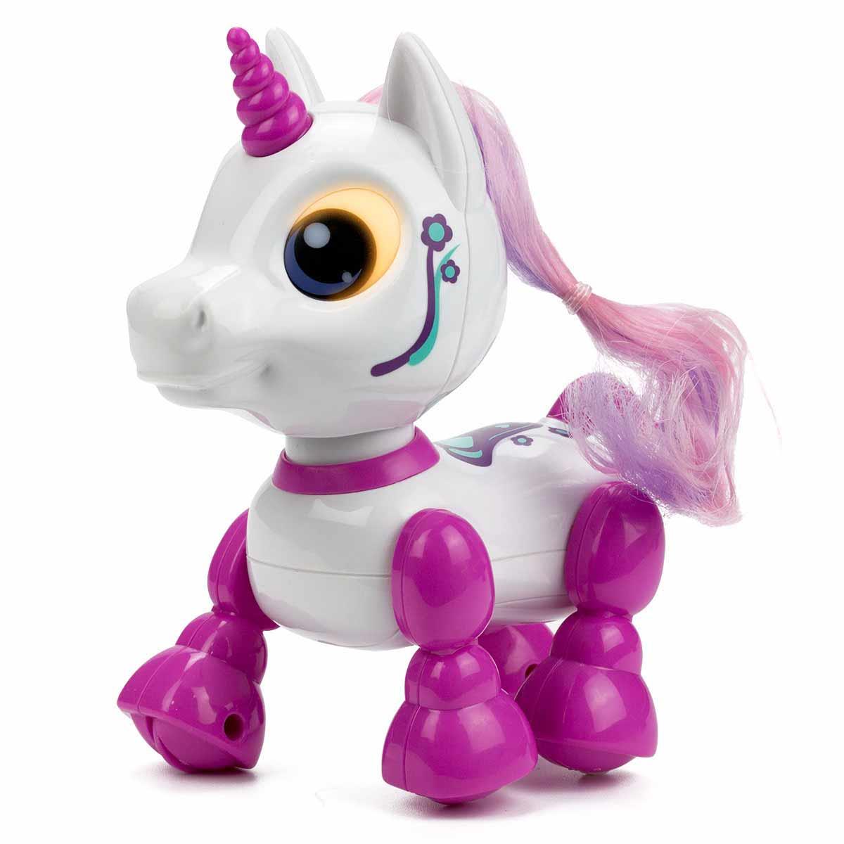 Eğitici Robotlar, SİLVERLİT, Silverlit Robo Heads Up Robot Evcil Hayvanlar 85238 Sihirli Unicorn
