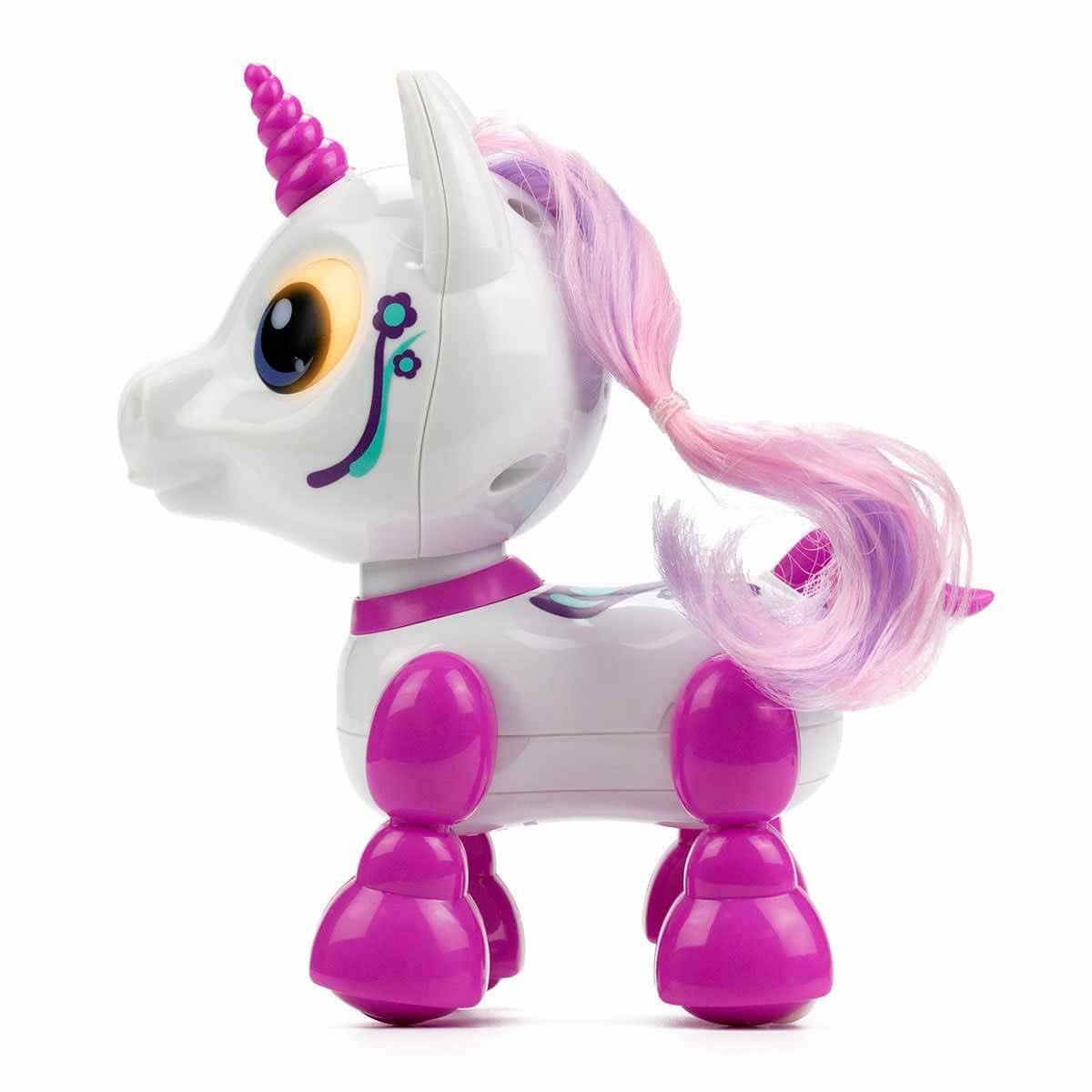 Eğitici Robotlar, SİLVERLİT, Silverlit Robo Heads Up Robot Evcil Hayvanlar 85238 Sihirli Unicorn