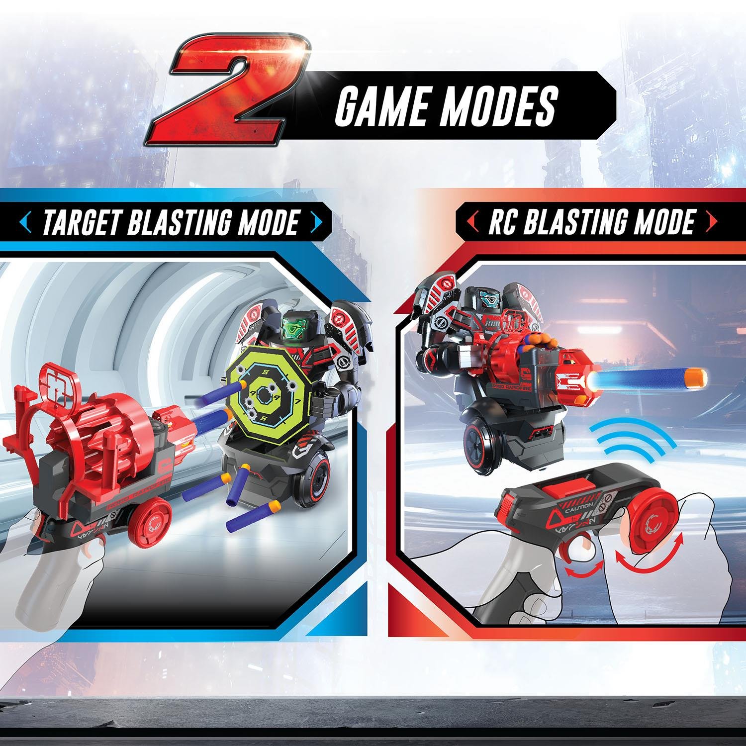 Eğitici Robotlar, NECOTOYS, Silverlit Robo Rapidfire 88528