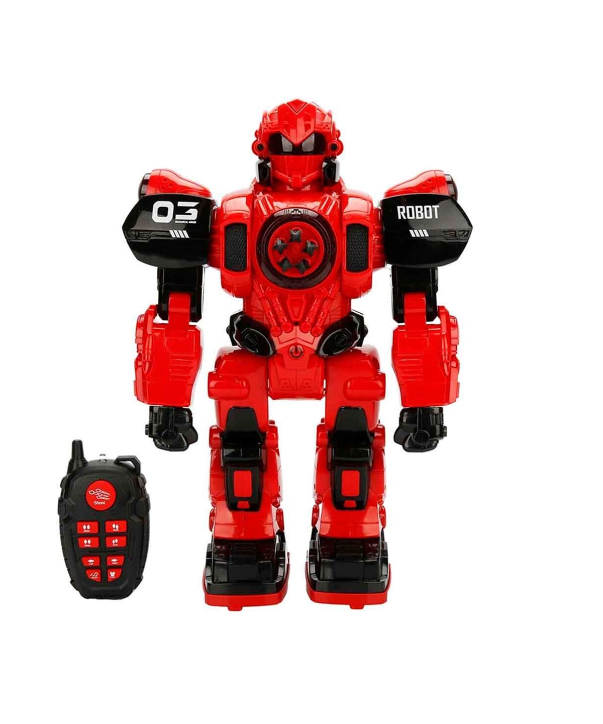 Eğitici Robotlar, Sunman, Sunman Planet Warrior Sesli ve Işıklı Robot 34 cm