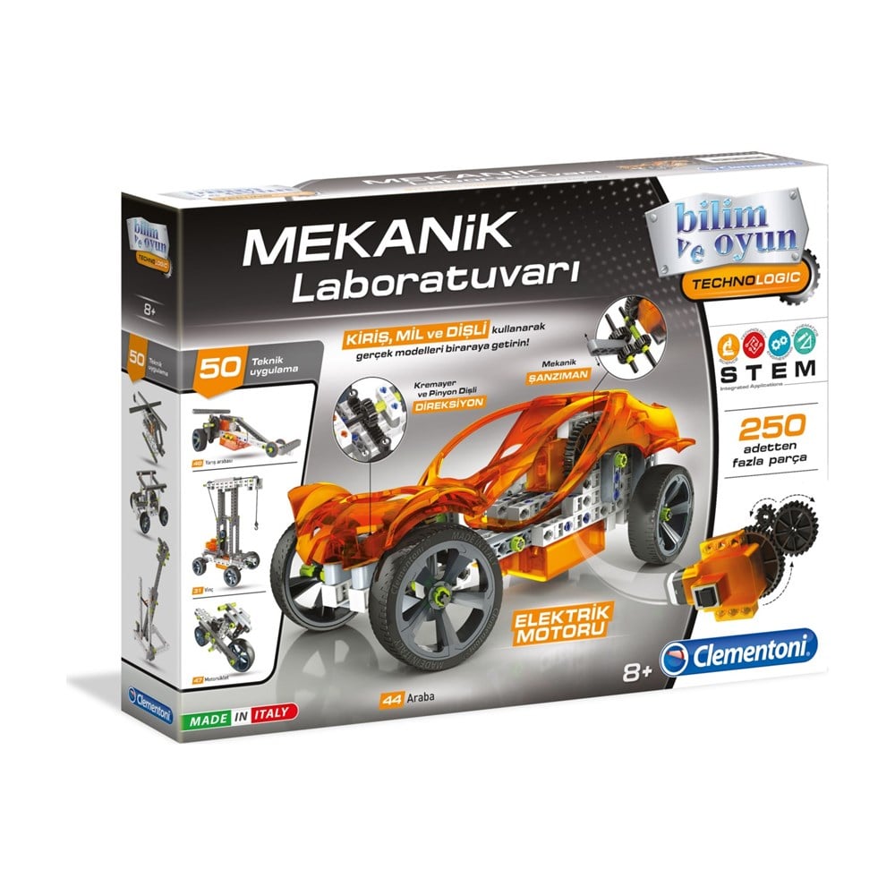 Clementoni Mekanik Laboratuvarı - 50 Farklı Teknik Uygulama 64293