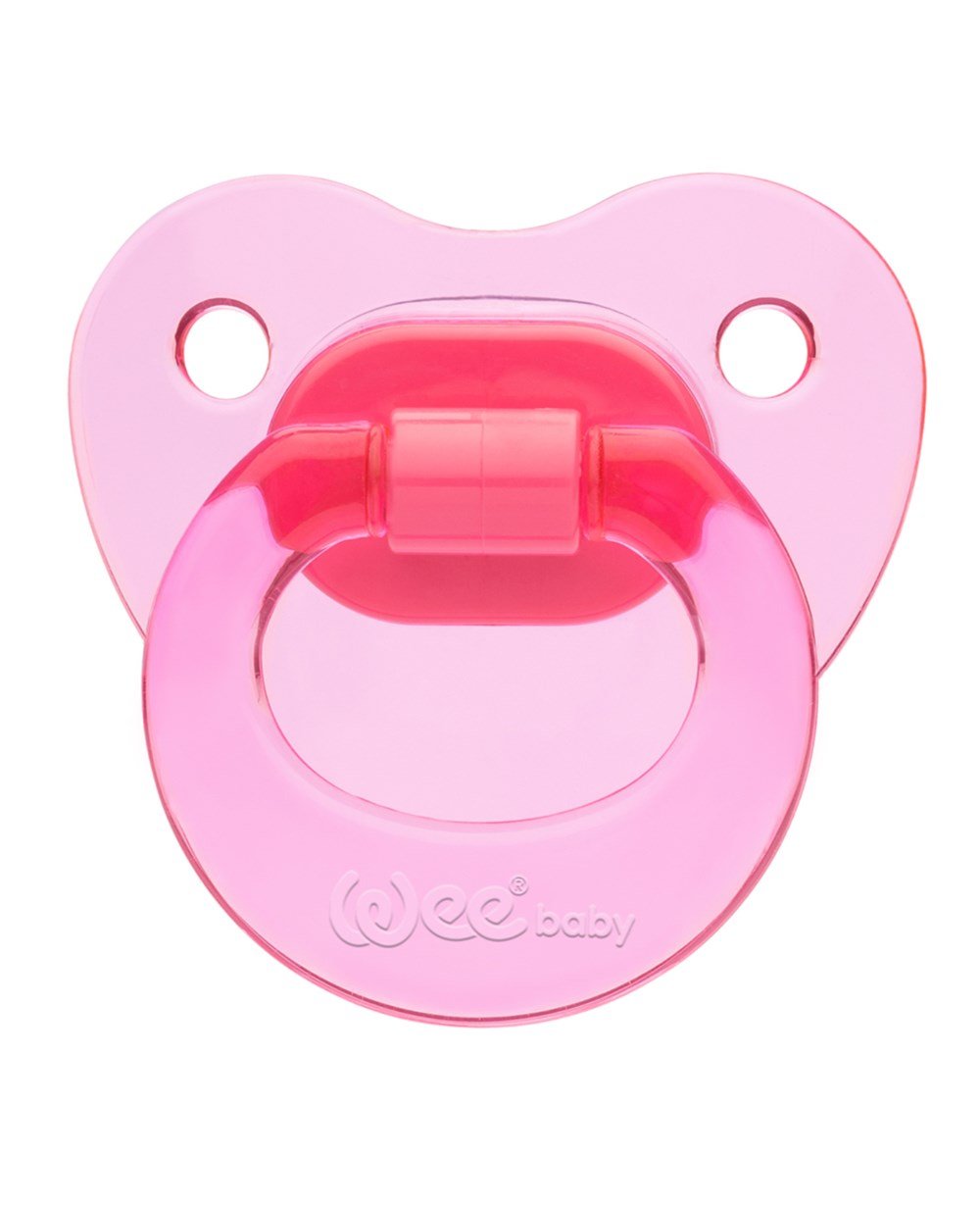 Emzik, WEE BABY, Wee Baby Akide Damaklı Emzik No:1 111 Pembe
