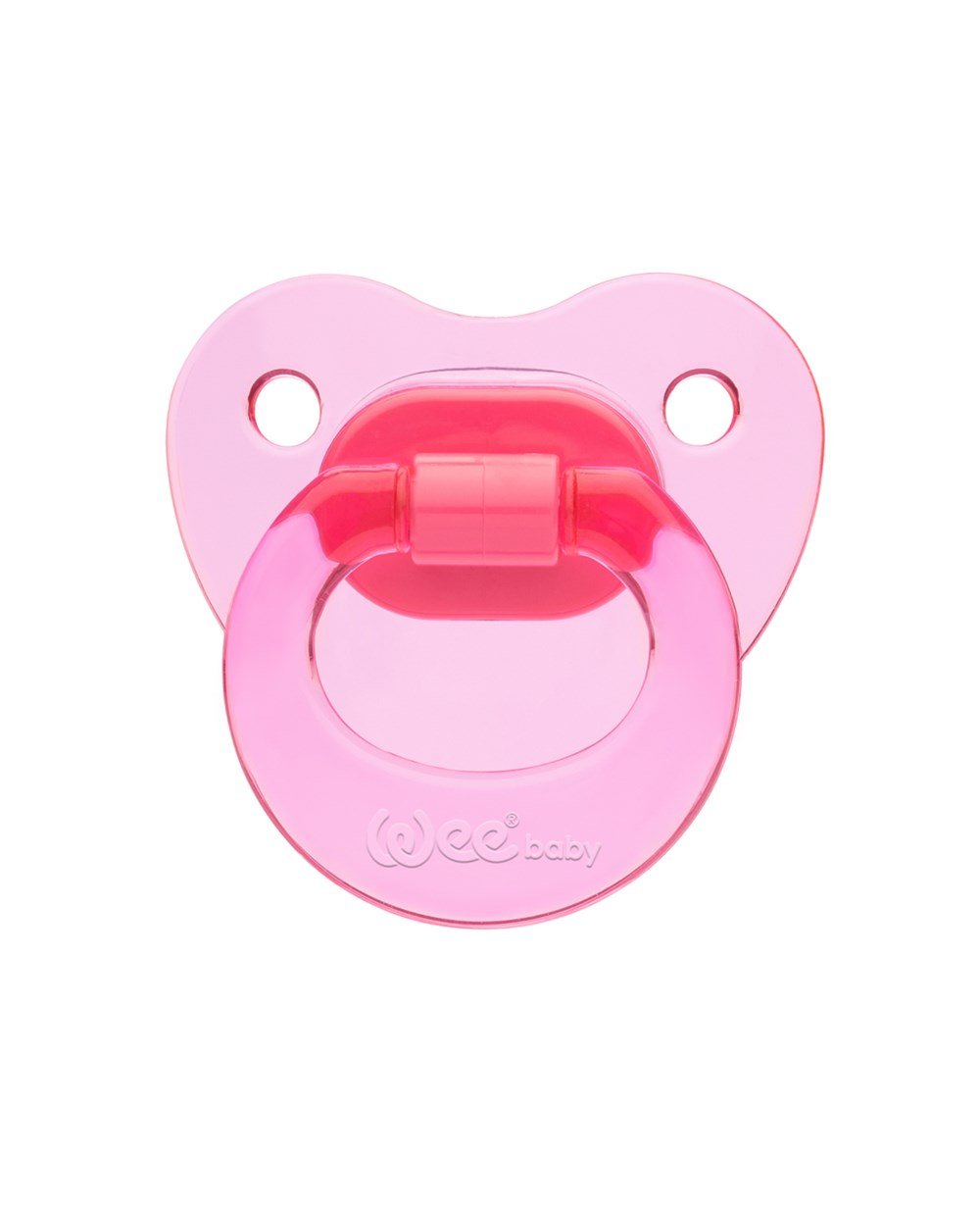 Emzik, WEE BABY, Wee Baby Akide Damaklı Emzik No:2 6-18Ay 112 Pembe