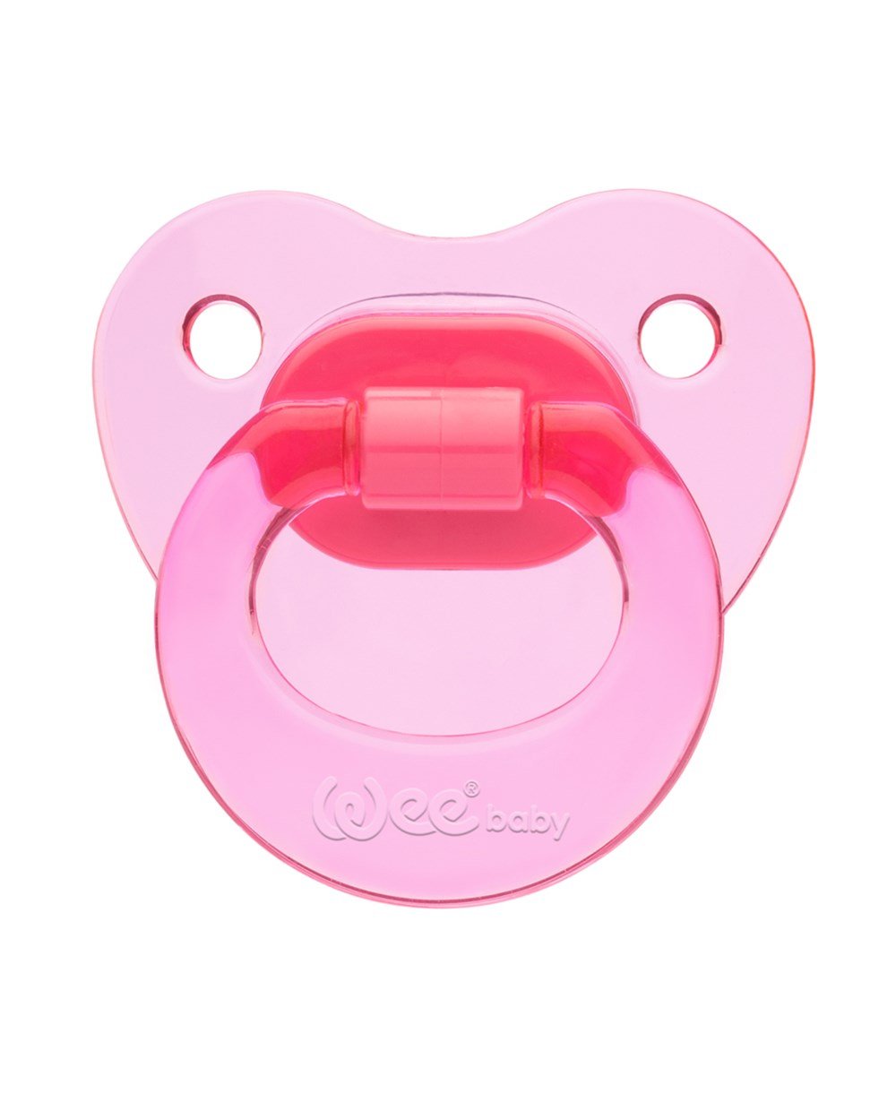 Emzik, WEE BABY, Wee Baby Akide Damaklı Emzik No:3 113 Pembe