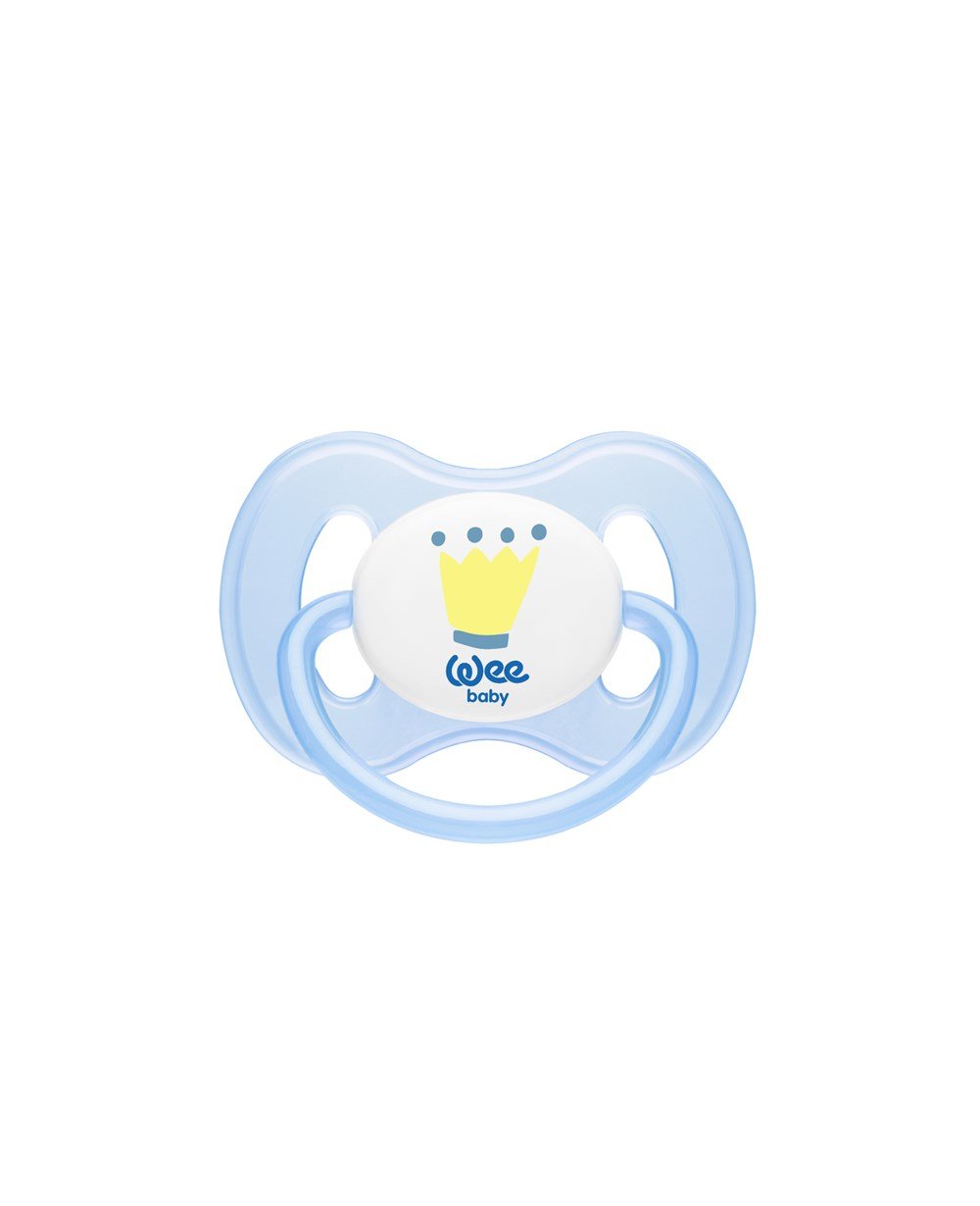 Emzik, WEE BABY, Wee Baby Damaklı Kelebek Emzik No:2 159 Mavi