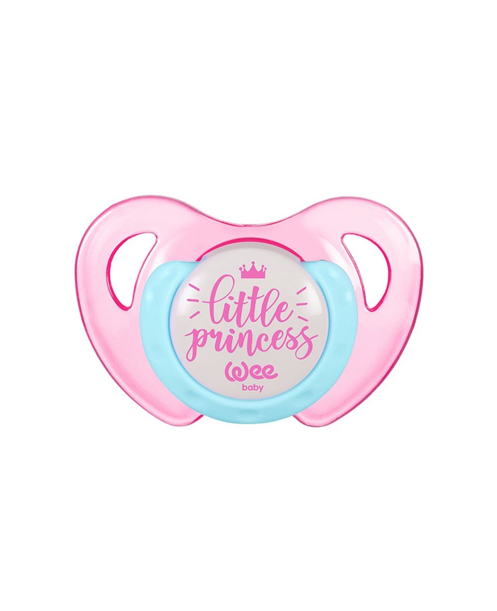Emzik, WEE BABY, Wee Baby Desenli Damaklı Kelebek Emzik No:2 173 Pembe