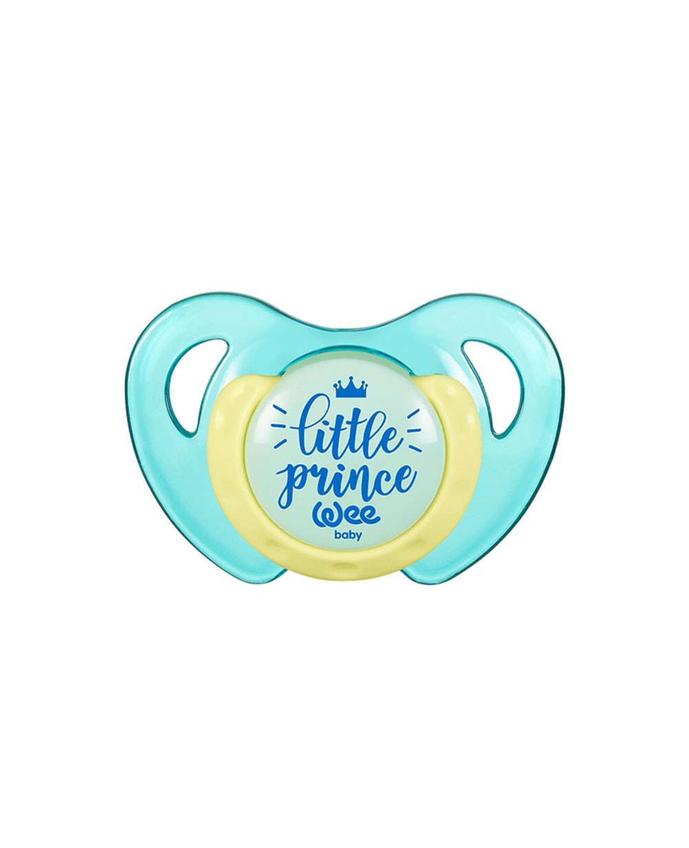 Emzik, WEE BABY, Wee Baby Desenli Damaklı Kelebek Emzik No:3 174 Mavi