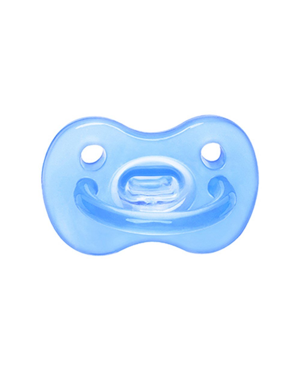 Emzik, WEE BABY, Wee Baby Full Silikon Emzik 161 Mavi