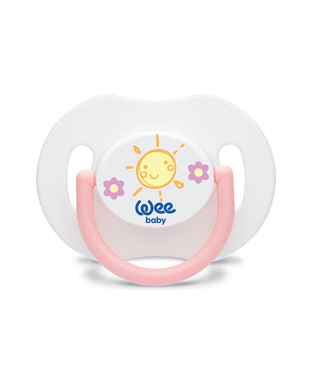 Emzik, WEE BABY, Wee Baby Kapaklı Gündüz Emziği No:2 6-18ay 782 Pembe