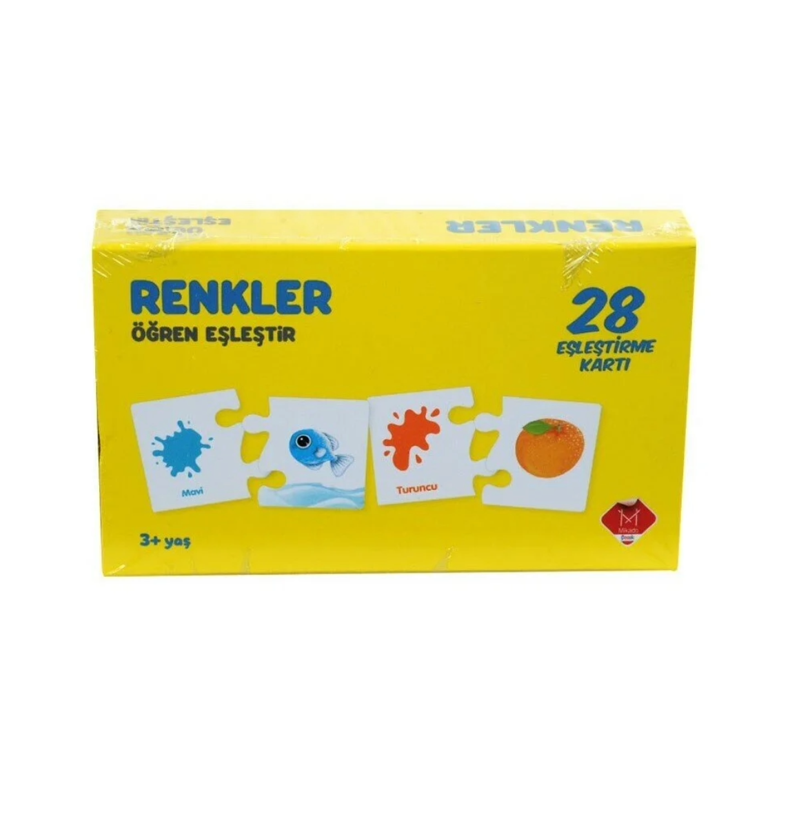 Eşleştirme Oyunları, Laço Kids, Renkler Eşleştirme Kartları 28 Kart