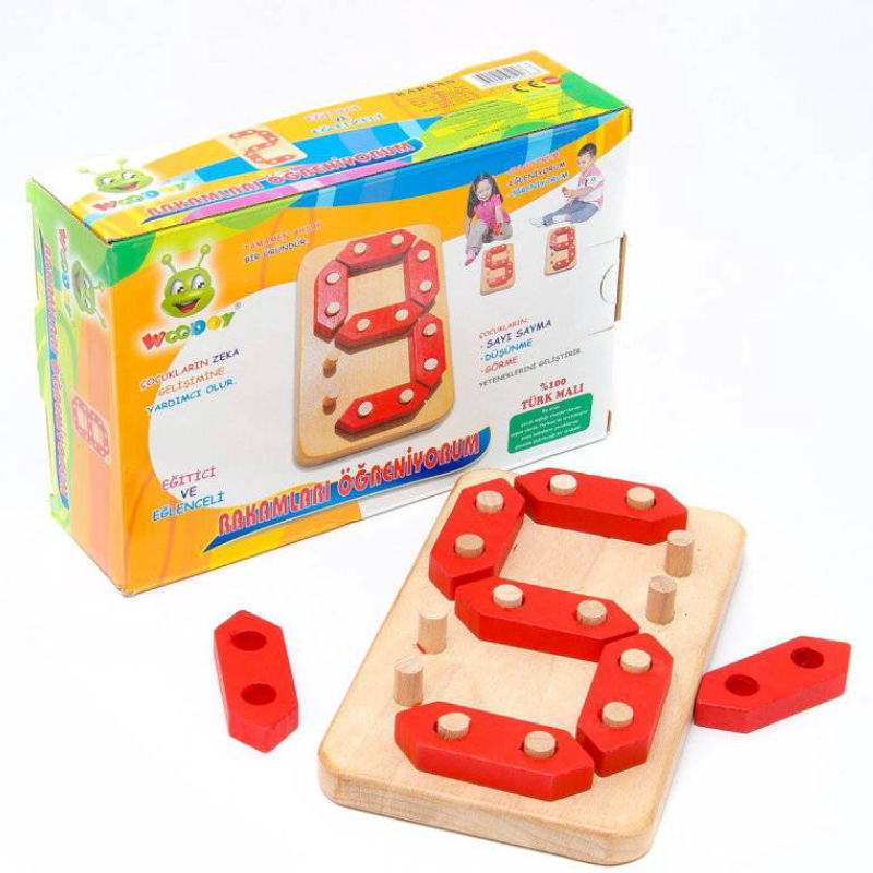 Eşleştirme Oyunları, WOODOY, Woodoy Rakamları Öğreniyorum