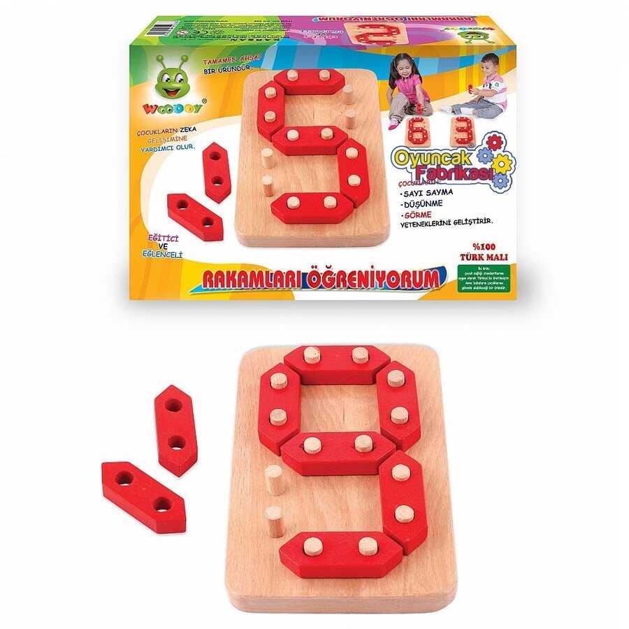 Eşleştirme Oyunları, WOODOY, Woodoy Rakamları Öğreniyorum