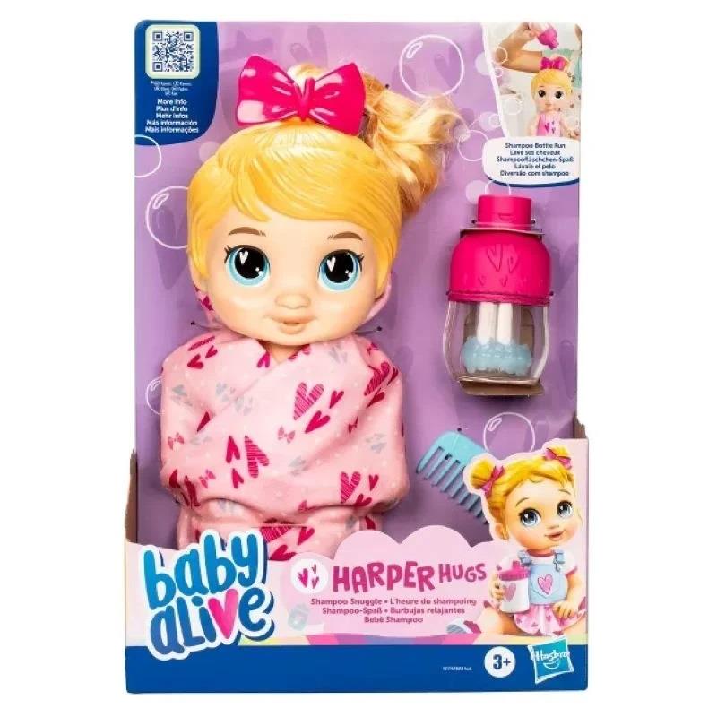 Et Bebekler, Baby Alive, Baby Alive Bebeğimle Şampuan Eğlencesi Sarışın F9119