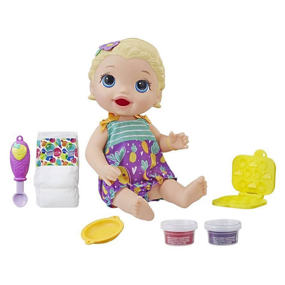 Et Bebekler, Baby Alive, Baby Alive Lily İle Mama Eğlencesi E5841