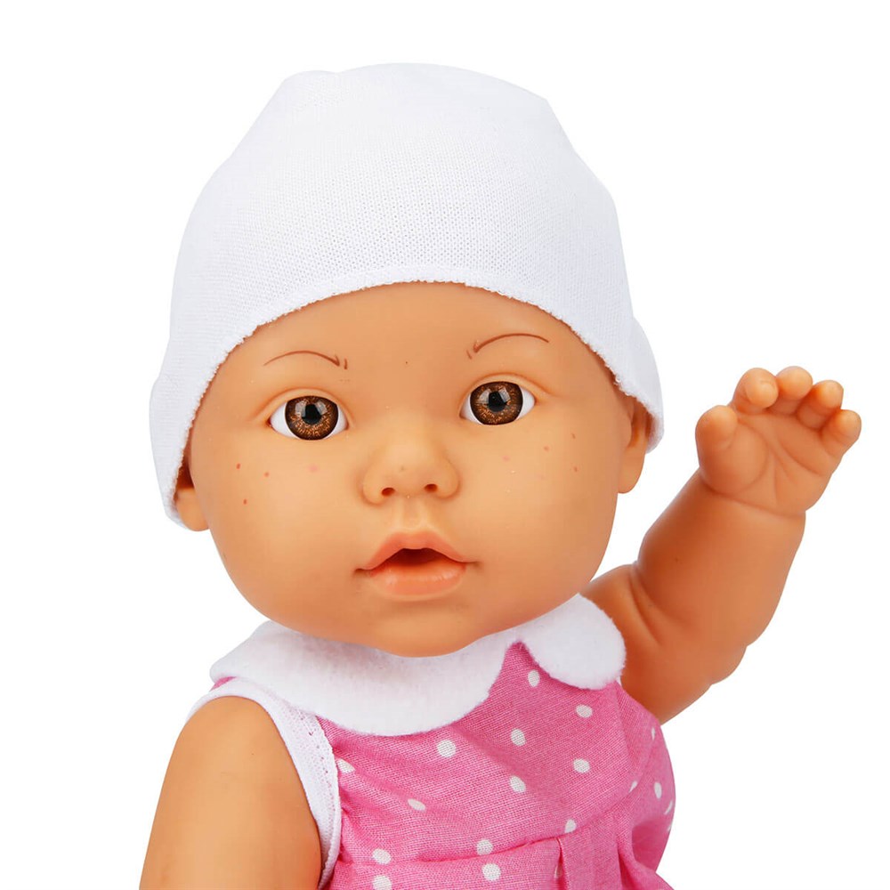 Et Bebekler, Sunman, Bebelou Doktor Zamanı 35cm Konuşan Bebek 29459 Pembe