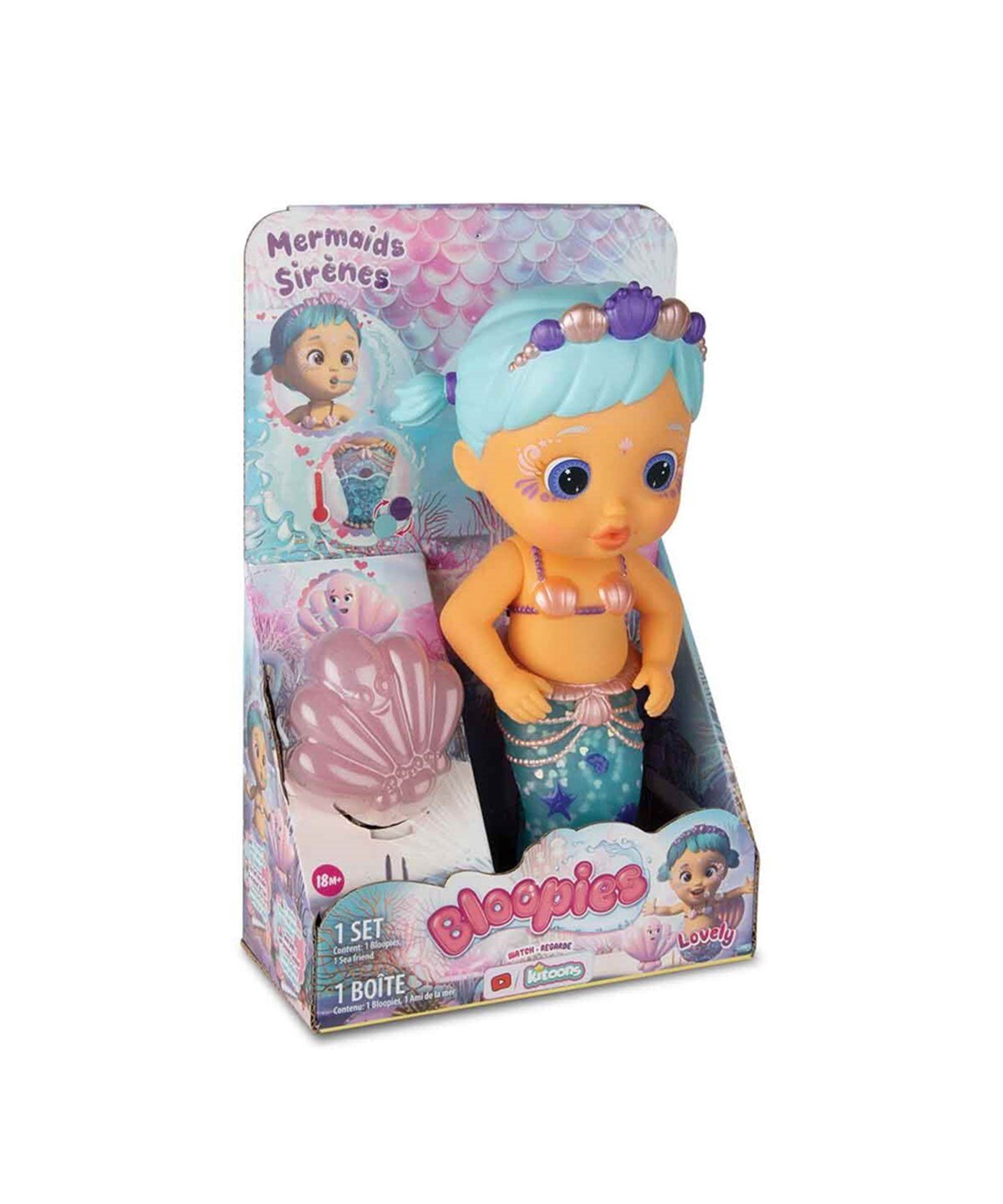 Et Bebekler, Giochi Preziosi, Bloopies Deniz Kızı Bebek S2 BLE03000 26591 Lovely