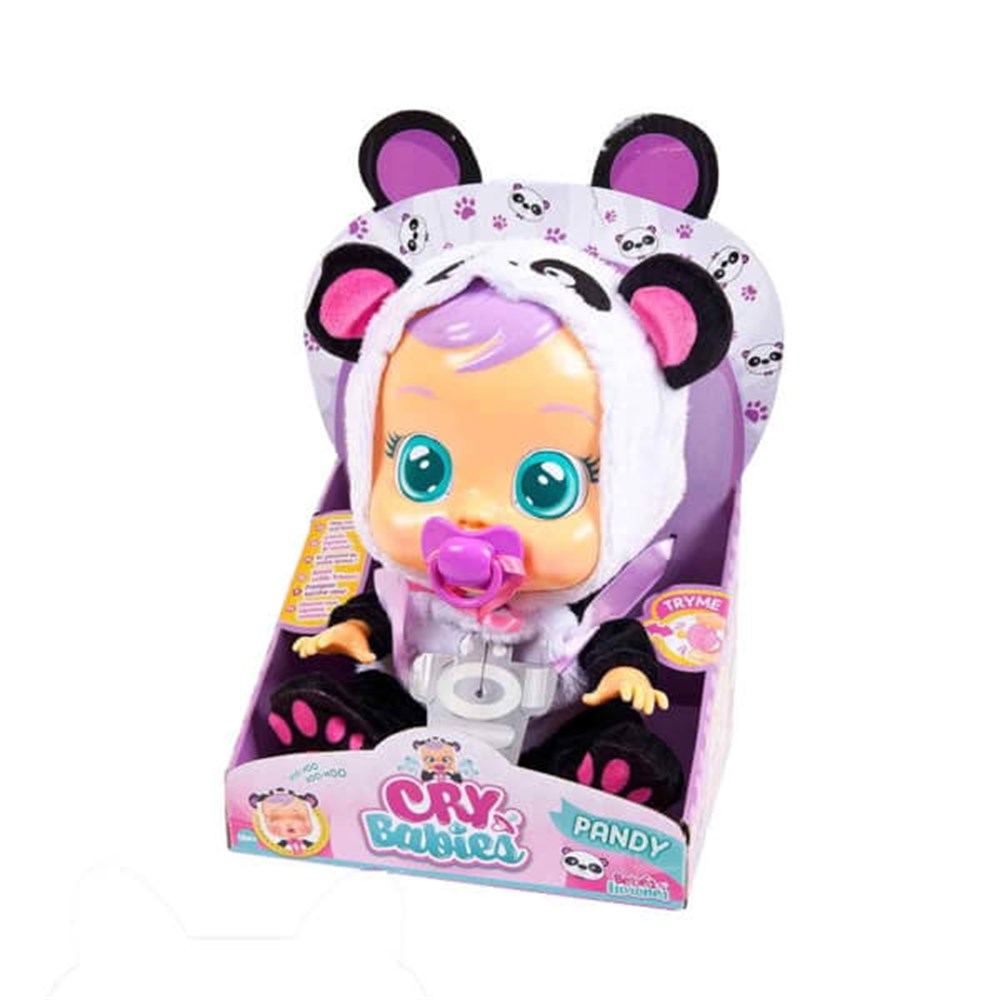 Et Bebekler, CRY BABIES, Cry Babies Ağlayan Bebekler S4 CYB03000 Pandy